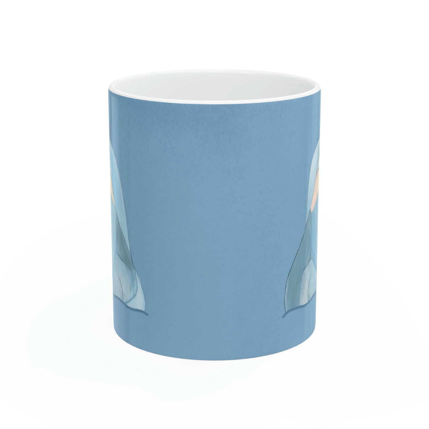 Hiba Ceramic Glossy Double-Sided Mug