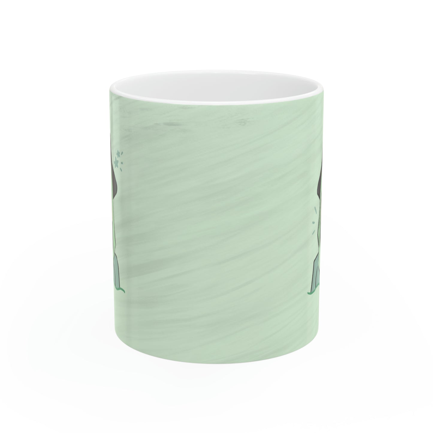 Yasmin Ceramic Glossy Double-Sided Mug