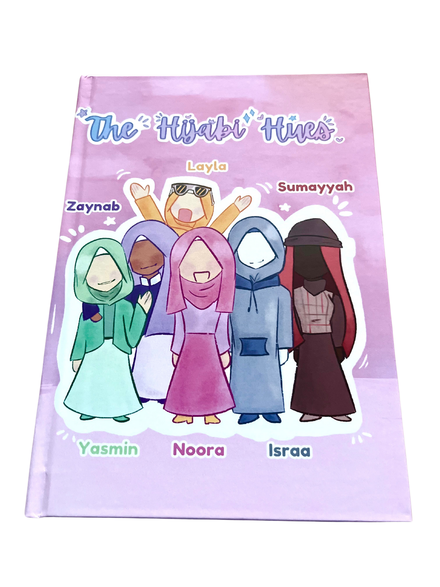 Pre-Order The Hijabi Hues Stationery Gift Set - Notebook, Washi Tape, Rulers, Sticky Notes, Stickers