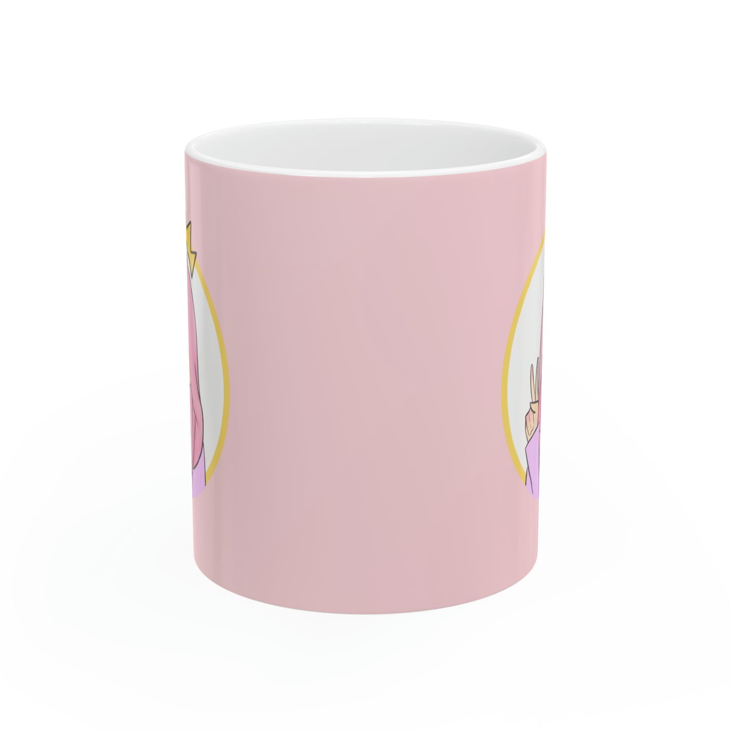 Noora Ceramic Glossy Double-Sided Mug