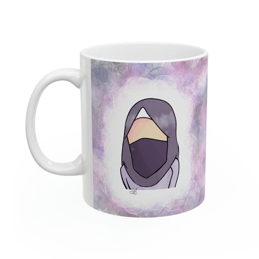 Ruqayyah Ceramic Glossy Double-Sided Mug