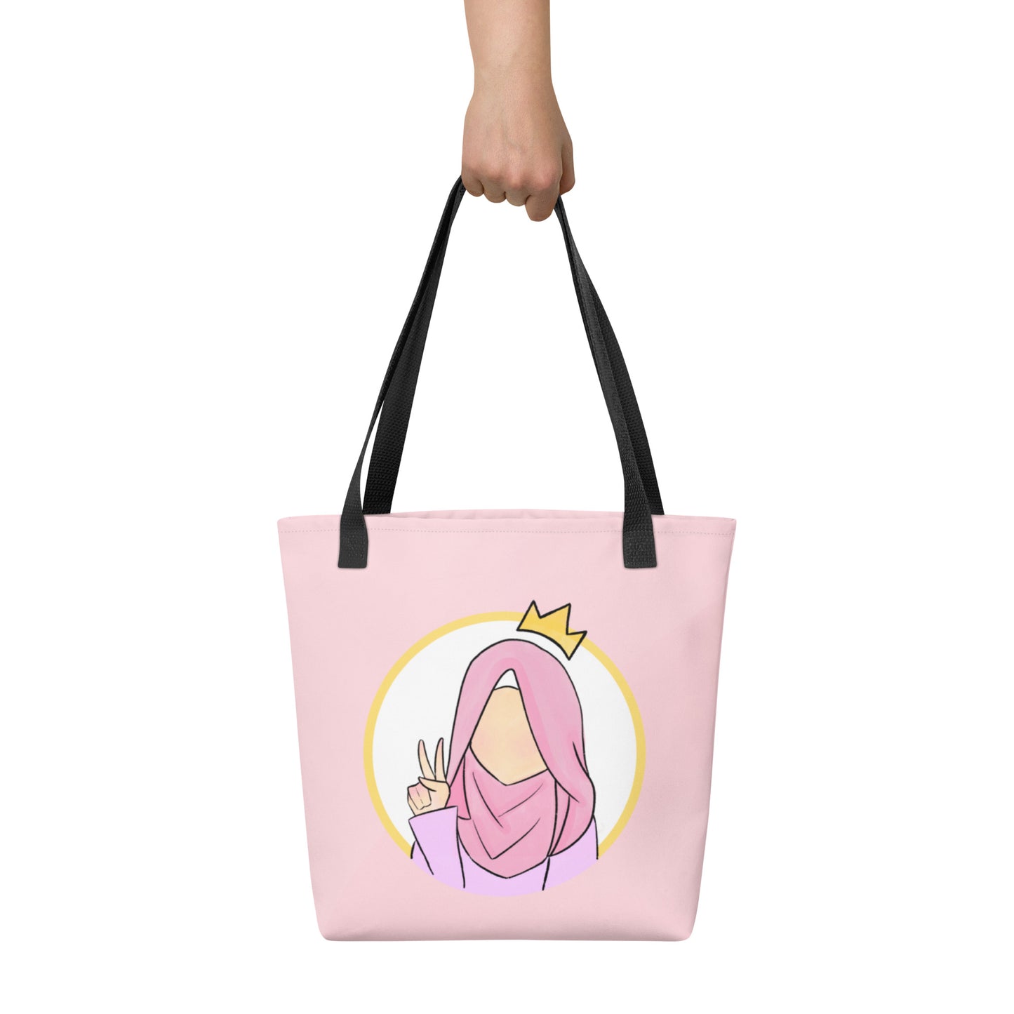 Noora - Hijabi Hues Trendy Muslimah Tote Bag