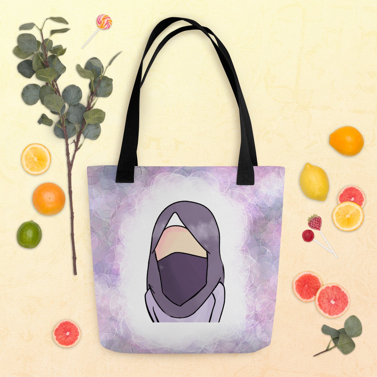 Ruqayyah - Hijabi Hues Trendy Muslimah Tote Bag