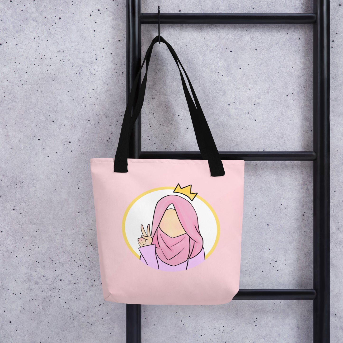 Noora - Hijabi Hues Trendy Muslimah Tote Bag