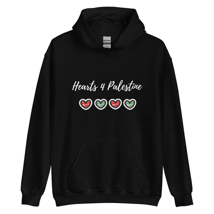 Cozy Hearts 4 Palestine Unisex Hoodie