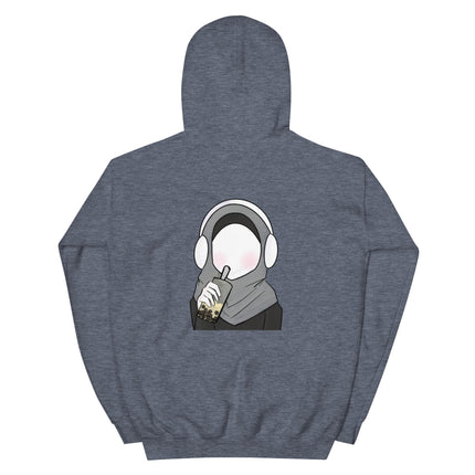 Cozy Gray Hero-Hijabi Unisex Hoodie