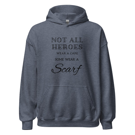 Cozy Gray Hero-Hijabi Unisex Hoodie