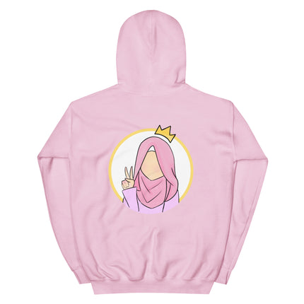 Cozy Pink Hero-Hijabi Unisex Hoodie