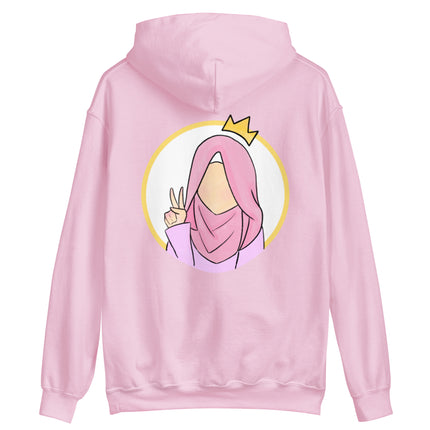 Cozy Pink Hero-Hijabi Unisex Hoodie