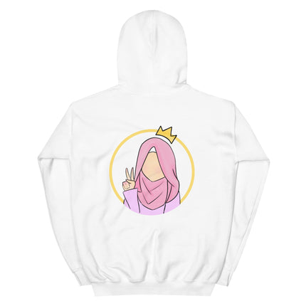 Cozy Pink Hero-Hijabi Unisex Hoodie