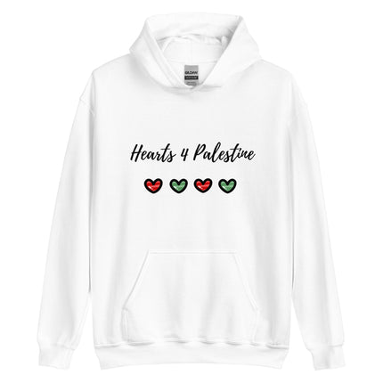 Cozy Hearts 4 Palestine Unisex Hoodie